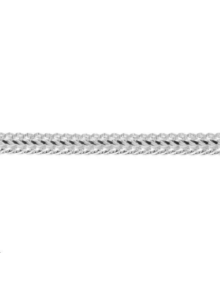 Chaîne maille plate tressée 4,5mm  Chaines- 1