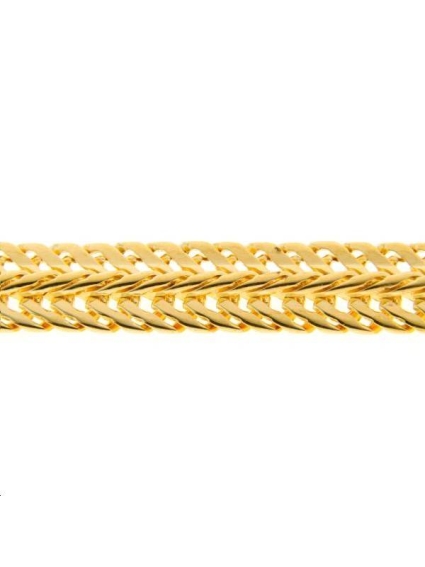 Chaîne maille plate tressée 10mm  Chaines- 1