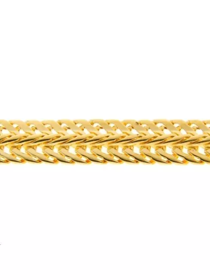 Chaîne maille plate tressée 10mm  Chaines- 1