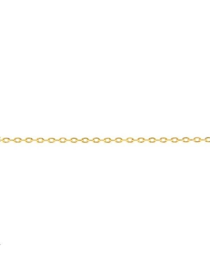 Chaîne maille forçat allongée 1mm  Chaines- 1