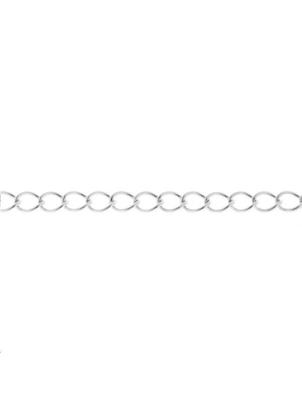 Chaîne maille ovale torsadée (réglage)  Chaines- 1 2