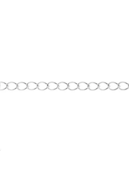 Chaîne maille ovale torsadée (réglage)  Chaines- 1 2