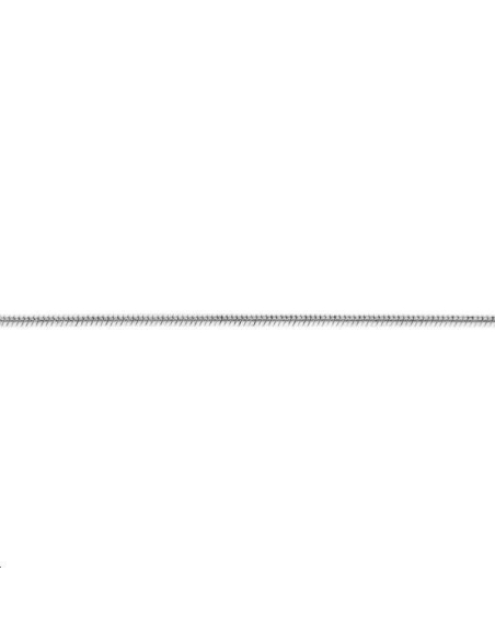 Chaîne maille ronde serpent 1mm  Chaines- 1
