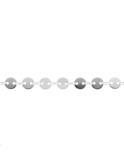 Chaîne fantaisie pastille 4mm  Chaines- 1
