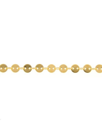 Chaîne fantaisie pastille 4mm  Chaines- 1
