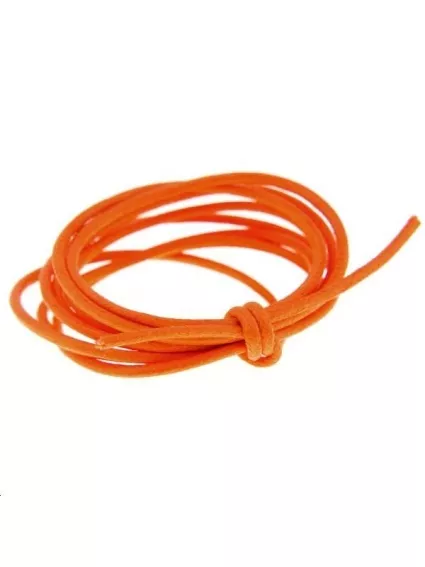 Coton ciré 1,8mm orange foncé  Coton ciré 1,8mm- 1