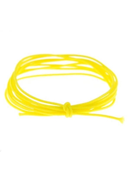 Fashion cord  0,6mm jaune fluo  Fashion cord 0,6mm- 1