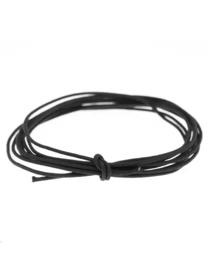 Fashion cord  0,6mm noir  Fashion cord 0,6mm- 1