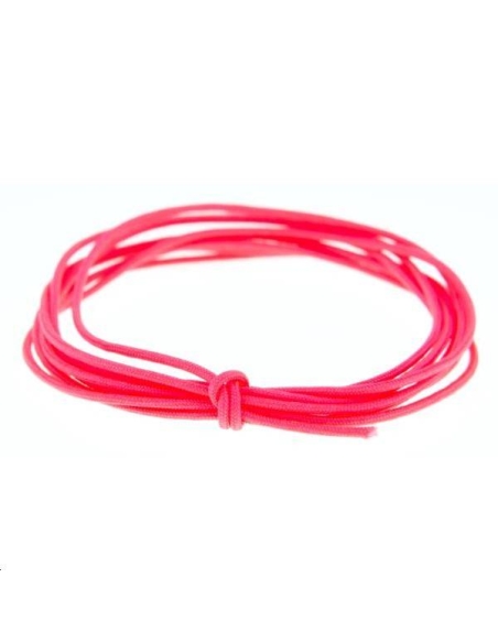 Fashion cord  0,6mm rose fluo  Fashion cord 0,6mm- 1 Fashion cord  0,6mm rose fluo  Fashion cord 0,6mm- 1