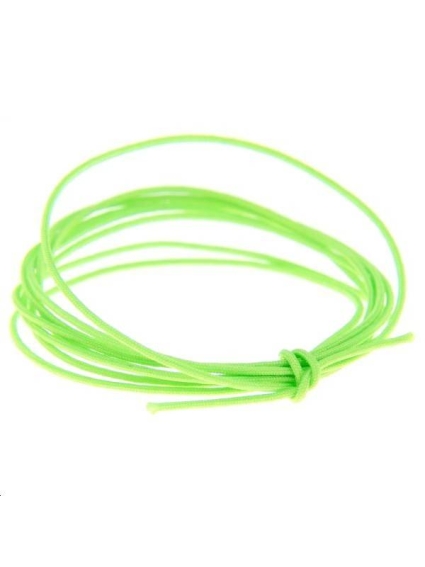 Fashion cord  0,6mm vert fluo  Fashion cord 0,6mm- 1