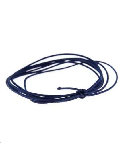Cordon nylon tressé 0,5mm bleu foncé  Nylon tressé 0,5mm- 1