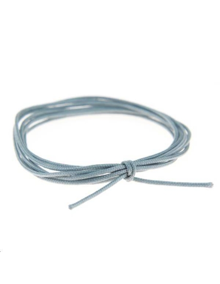 Cordon nylon tressé 0,5mm gris foncé  Nylon tressé 0,5mm- 1