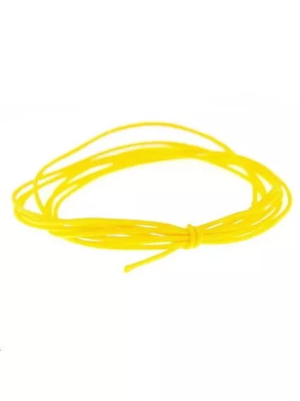 Cordon nylon tressé 0,5mm jaune clair  Nylon tressé 0,5mm- 1