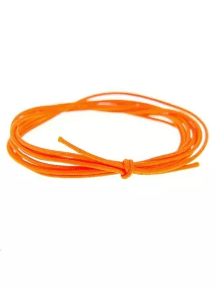 Cordon nylon tressé 0,5mm orange  Nylon tressé 0,5mm- 1