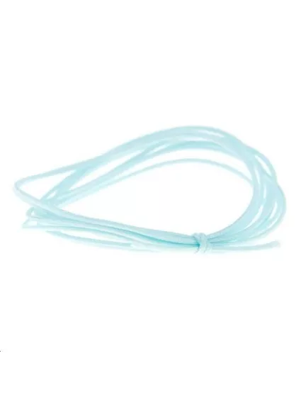 Cordon nylon tressé 0,5mm turquoise  Nylon tressé 0,5mm- 1