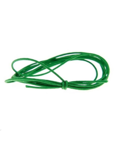 Cordon nylon tressé 0,5mm vert  Nylon tressé 0,5mm- 1