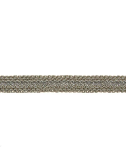 Galon métallisé plat 8mm  Galon métallisé 8mm- 1