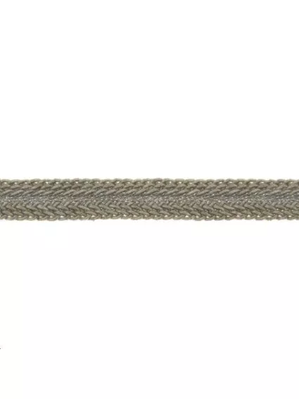 Galon métallisé plat 8mm  Galon métallisé 8mm- 1