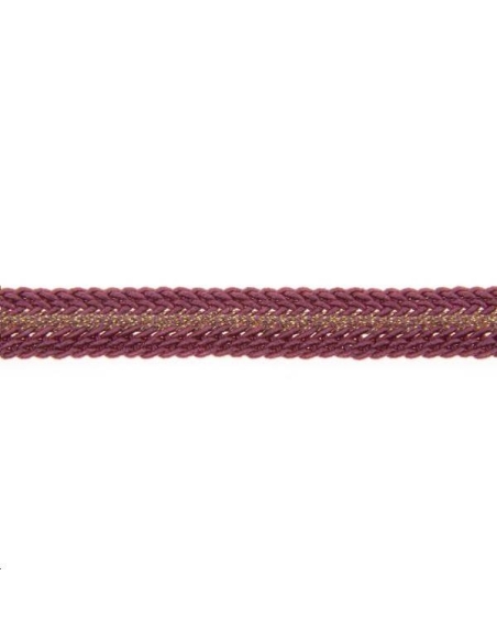 Galon métallisé plat 8mm  Galon métallisé 8mm- 1