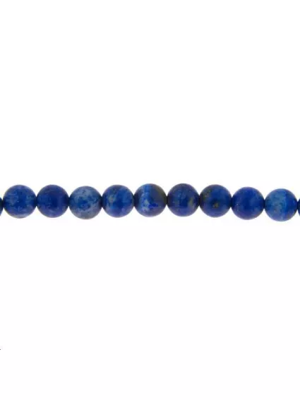 Lapis lazuli rond 5-6mm  Les perles rondes 6-7mm en lot- 1