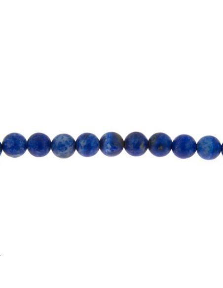 Lapis lazuli rond 5-6mm  Les perles rondes 6-7mm en lot- 1