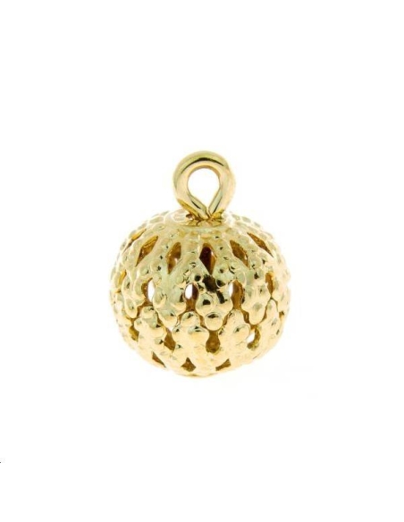 Boule filigrane 8mm doré  Filigranes- 1