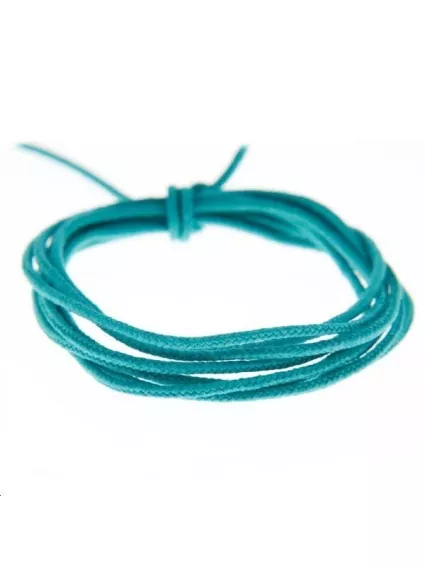 Fashion cord  0,8mm turquoise foncé  Fashion cord 0,8mm- 1