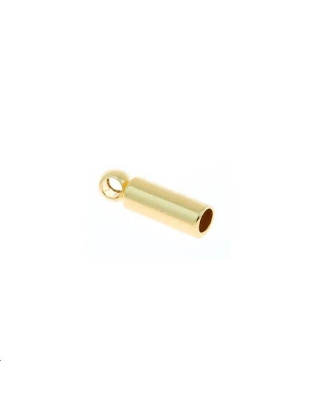 Embout avec anneau pour chaine 7x2mm  Embouts cordons & chaînes- 1