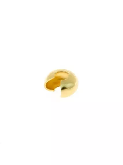 Embout coquille 4x5mm  Embouts cordons & chaînes- 1