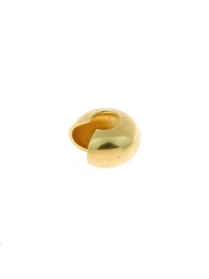 Embout coquille 5,5x6mm  Embouts cordons & chaînes- 1