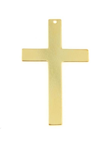 Pendentif croix pleine 40x24mm  Pendentifs- 1