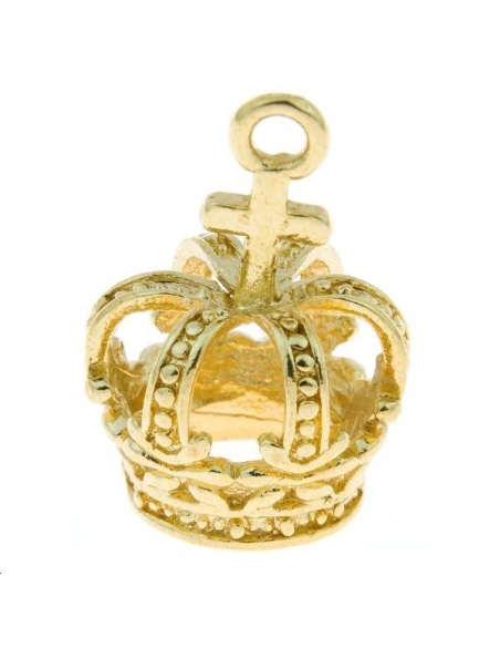 Pendentif couronne 20x14mm  Pendentifs- 1 Pendentif couronne 20x14mm  Pendentifs- 1