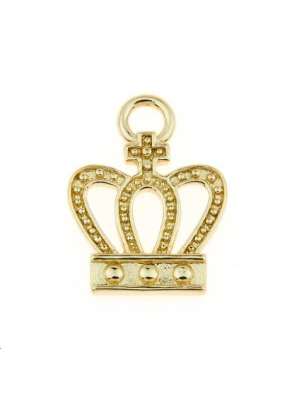 Pendentif couronne 18x13mm  Pendentifs- 1