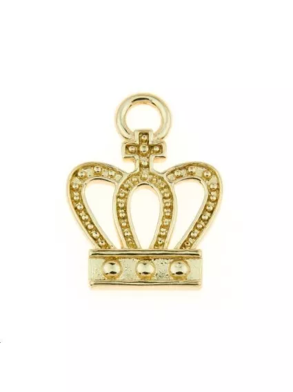 Pendentif couronne 18x13mm  Pendentifs- 1