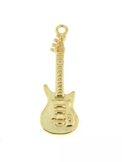 Pendentif guitare 33x9mm  Pendentifs- 1
