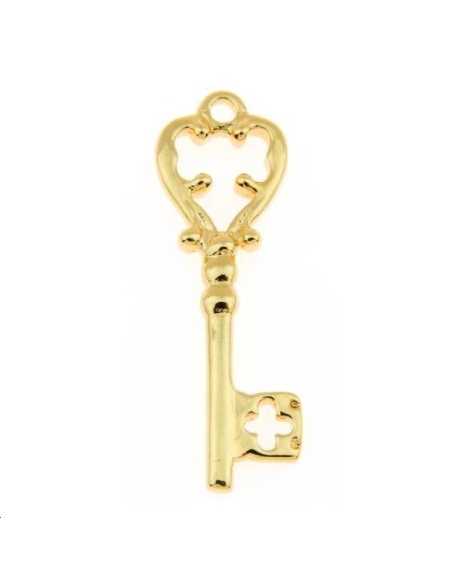 Pendentif clef 30x9mm  Pendentifs- 1