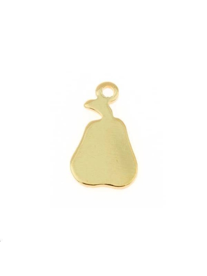 Pendentif poire 6x10mm  Pendentifs- 1