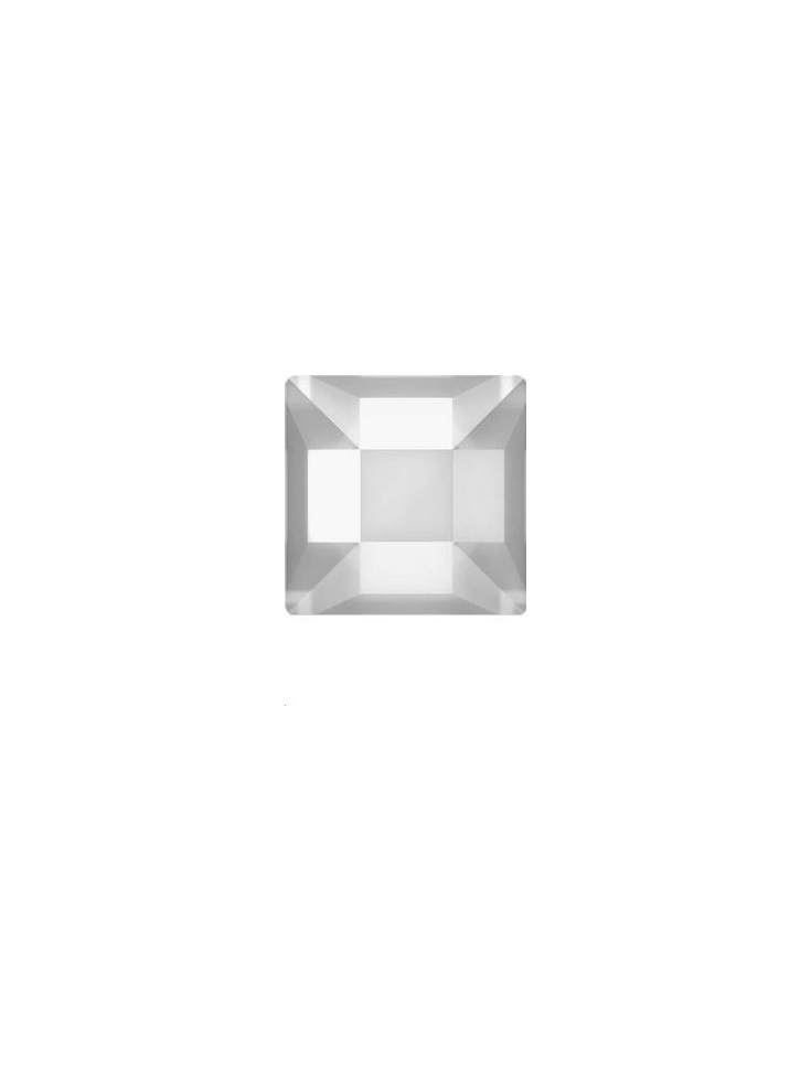 Square flat back 4mm crystal  Square flat back 4mm- 2