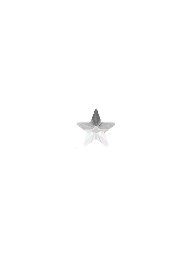 Rivoli star flat back 5mm crystalAB  Rivoli star flat back- 1