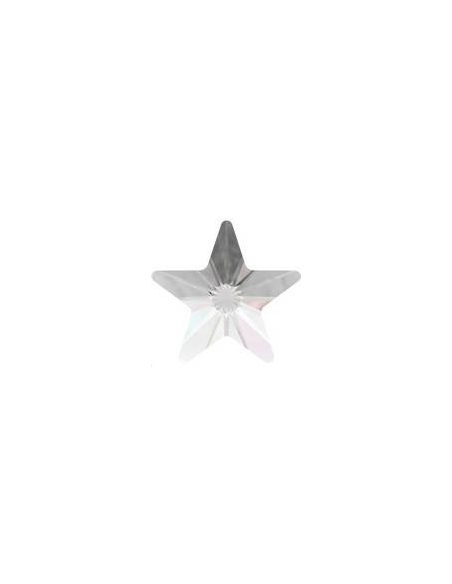 Rivoli star flat back 5mm crystalAB  Rivoli star flat back- 1 Rivoli star flat back 5mm crystalAB  Rivoli star flat back- 1