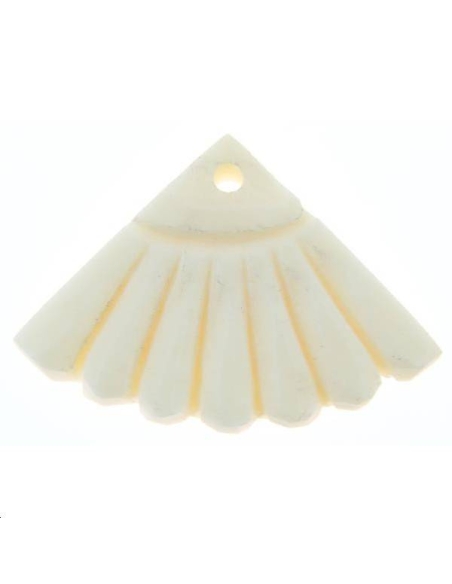 Intercalaire éventail en os  Matières naturelles- 1