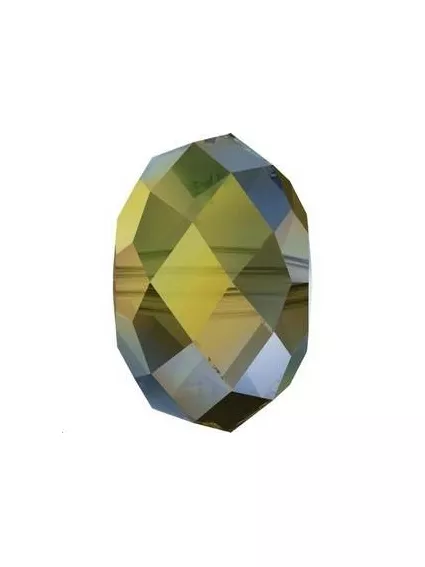 Briolette bead 4 mm cr ir green   Briolette 4mm- 1 2