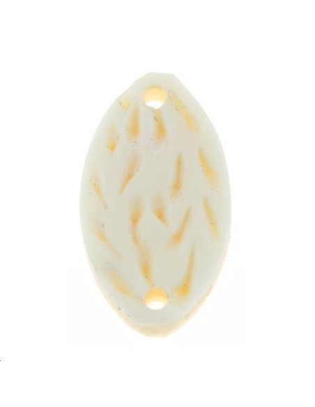 Intercalaire calisson en os  Matières naturelles- 1