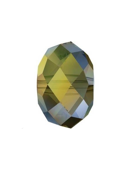 Briolette bead 6mm cr iridescent gr  Briolette 6mm- 2 Briolette bead 6mm cr iridescent gr  Briolette 6mm- 2