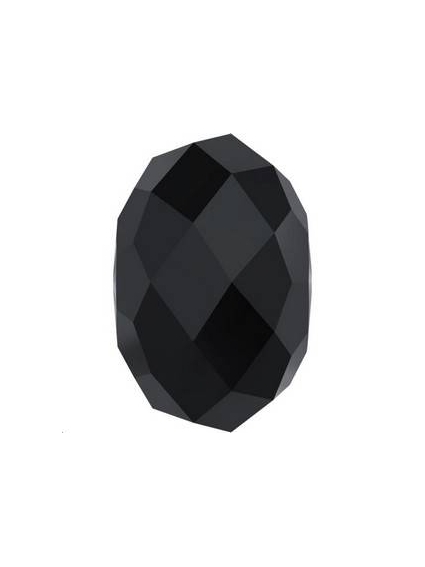Briolette bead 8mm jet  Briolette 8mm- 1 2