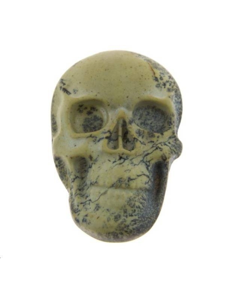 Jaspe cabochon tête de mort 16x24mm  Les cabochons en pierre fine- 1 Jaspe cabochon tête de mort 16x24mm  Les cabochons en pierre fine- 1