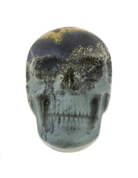Jaspe cabochon tête de mort 33x49mm  Les cabochons en pierre fine- 1