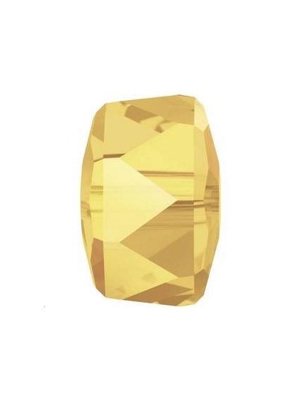 Rondelle Bead 4 mm Cr met Sunshine  Rondelles Swarovski (5045)- 1 2