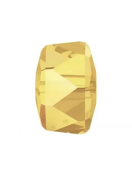 Rondelle Bead 4 mm Cr met Sunshine  Rondelles Swarovski (5045)- 1 2