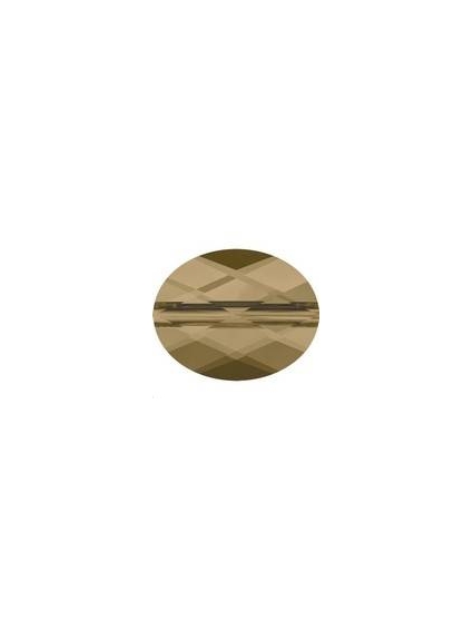Perle ovale 8x6mm cr bronze shade  Perles ovale 8x6mm- 1